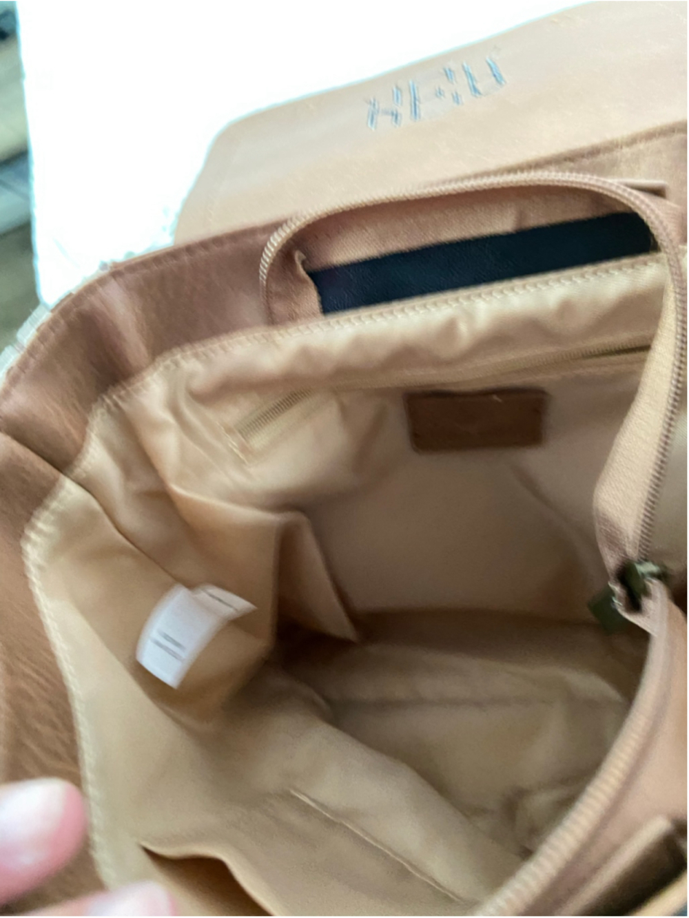 Marley Lilly women's monogrammed backpack - Picture 4 of 4